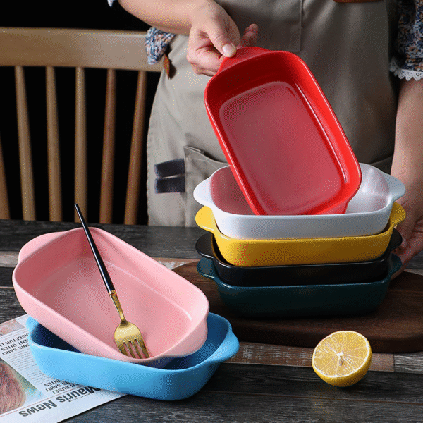 Porcelain Rectangle Baking Pan